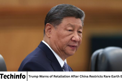Trump Warns of Retaliation After China Restricts Rare Earth Exports