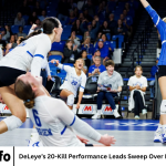 DeLeye’s 20-Kill Performance Leads Sweep Over LSU in Baton Rouge