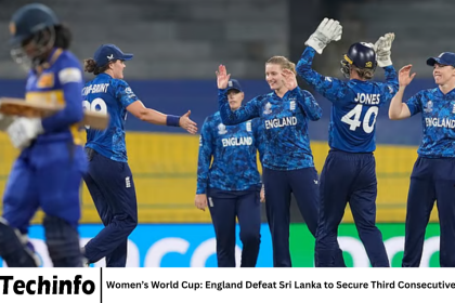 Women’s World Cup: England Defeat Sri Lanka to Secure Third Consecutive Victory